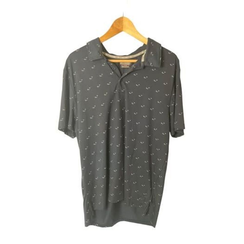 Tee Time Golf Polo Navy Men’s Size Xl, Logo, Activewear, Casual, Lightweight